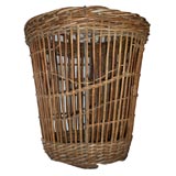 Antique 19th Century Belgian “Cotton Picking” Basket