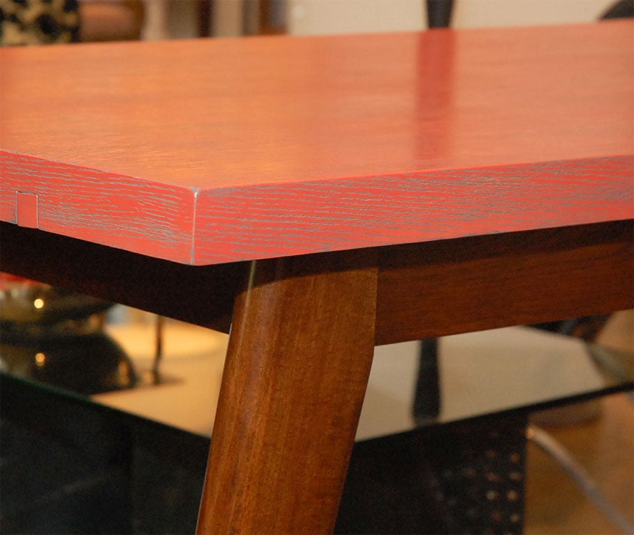 Red Ceruse French Writing Table 2