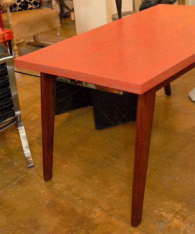 Red Ceruse French Writing Table 4