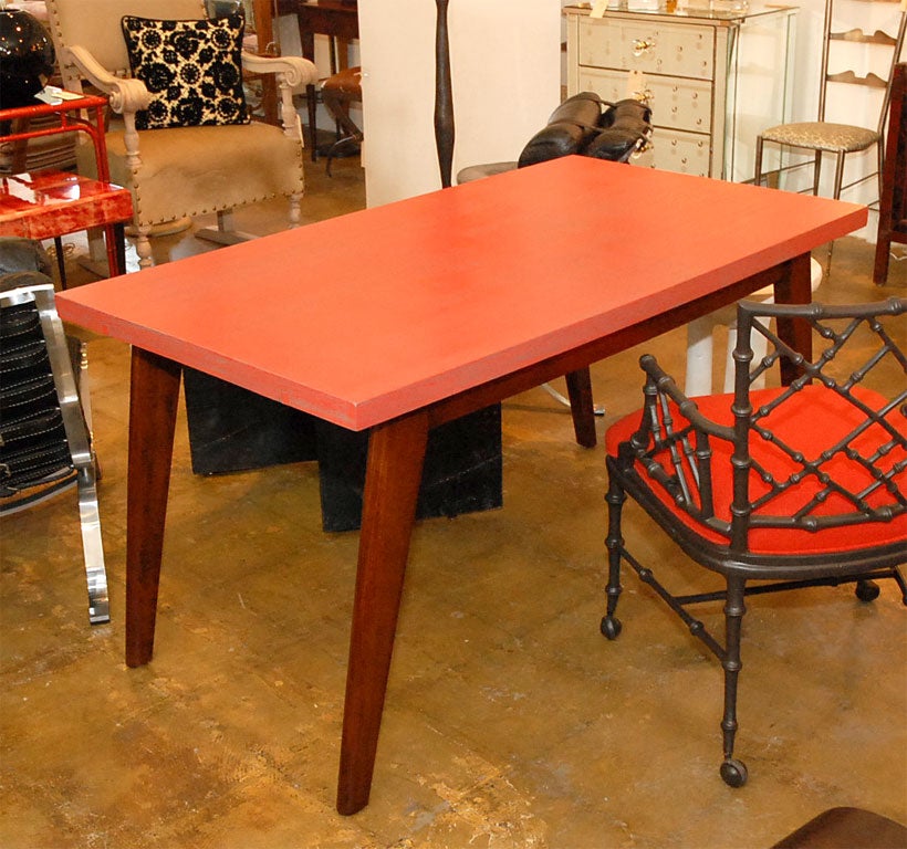 Red Ceruse French Writing Table 5