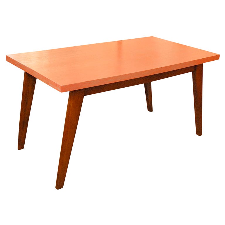 Red Ceruse French Writing Table