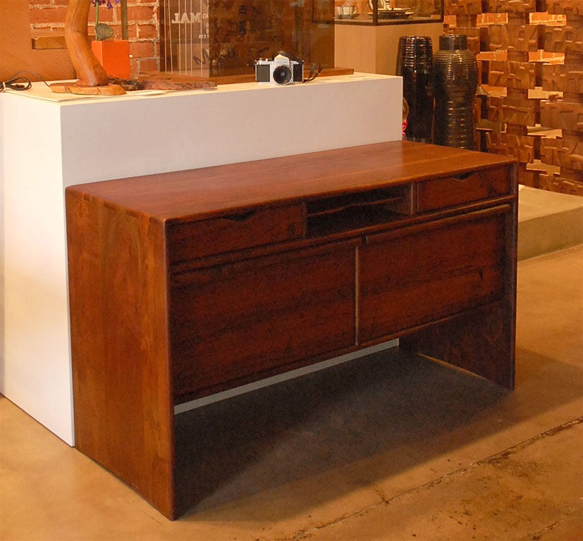 Studio Walnut Credenza with File Drawers by Bruce McQuilkin 5