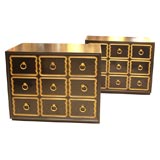 Pair of Dorothy Draper Espana Collection Chest of Drawers