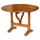 Antique Oak Wine Table