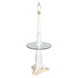 Ceramic Tree Form Lamp Table