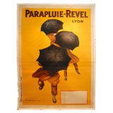 Giant Original Cappiello Poster, Parapluie Revel, 1929