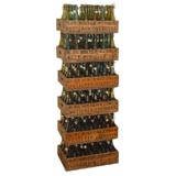 Glass Bottles in Crates
