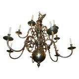 Antique Large Dutch Chandelier