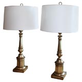 Vintage PAIR OF BORGHESE TABLE LAMPS