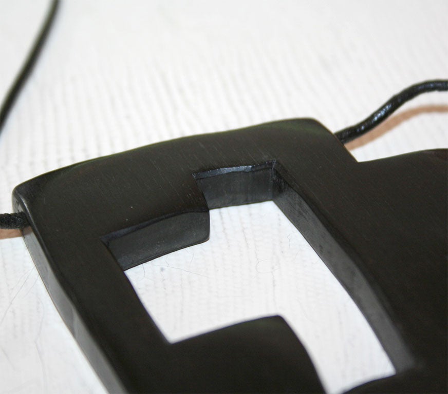 Wood ALEXANDRE NOLL PENDANT