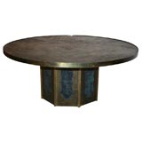 A Phillip and Kelvin Laverne Chan Series Round Low Table.