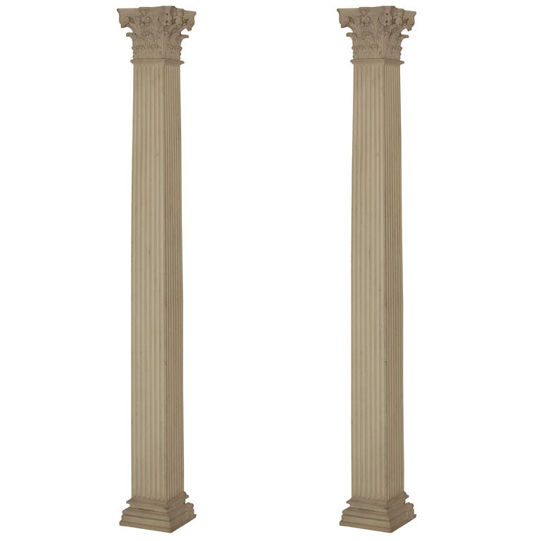 Pair of Neo-classical Corinthian Columns