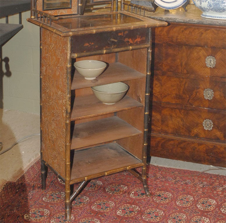 A 19th Century English Japanned Etagere For Sale 6