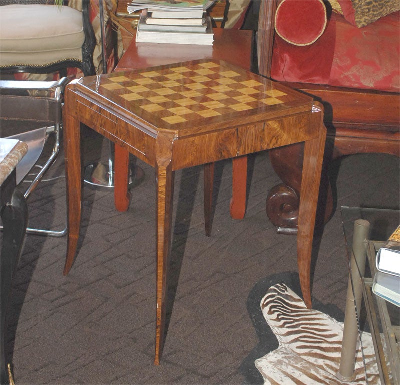 A French Art Deco Games Table