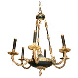 6 Arm Empire Style Chandelier