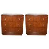 Pair 3 Drawer Chests