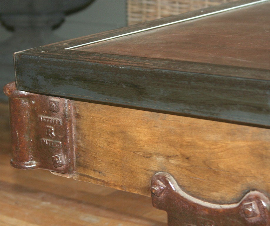 Iron Industrial Cart Coffee Table