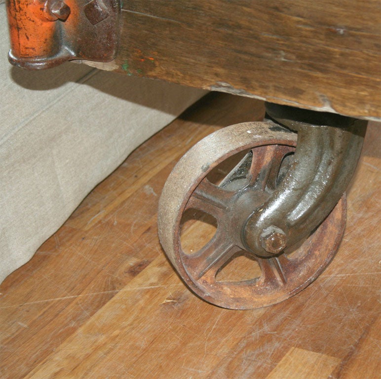 Industrial Cart Coffee Table 4