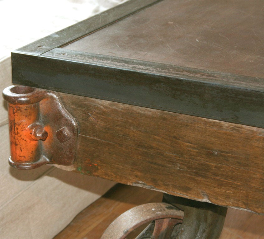 Industrial Cart Coffee Table 5