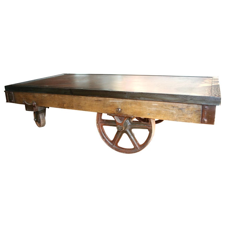 Industrial Cart Coffee Table