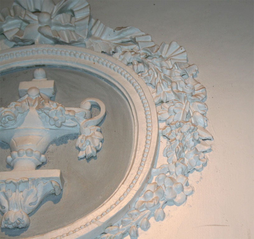 Plaster Signed Maison Jansen Boiserie, France For Sale