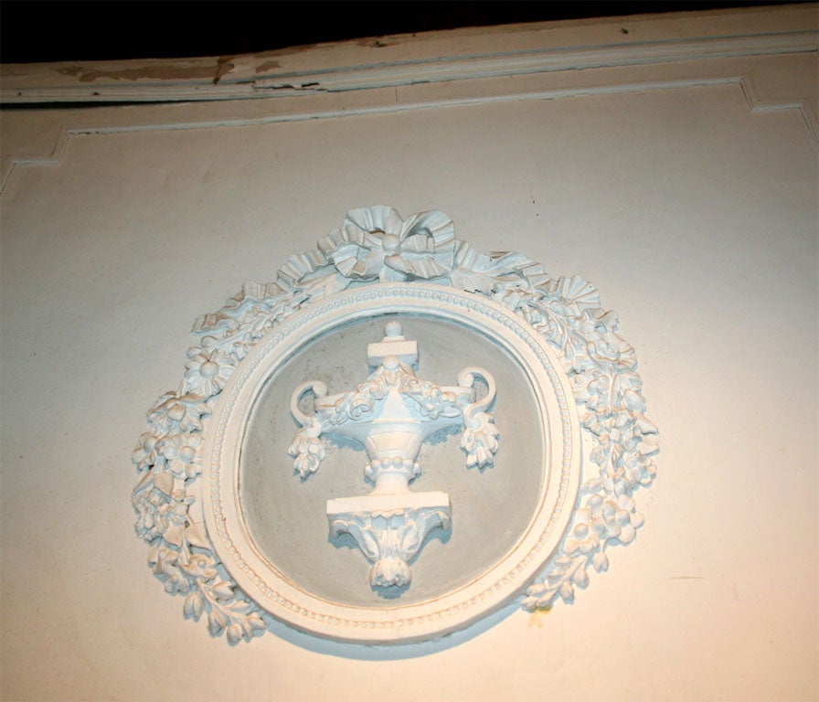 Plaster Signed Maison Jansen Boiserie, France For Sale