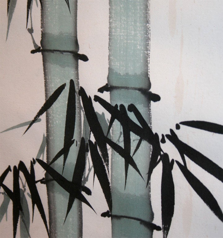 20th Century Chinese Brush Painting by Ning Yeh
