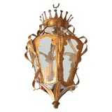 Gold Tole Lantern