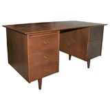 Solid Walnut Desk by Paul McCobb