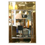 La Barge Silver & Gold Pier Style Mirror
