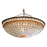 Large Belgian Plaffonier / Chandelier, Late 19th Century