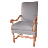 Antique Bleached Oak Chair