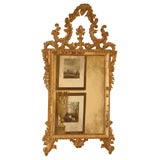 Early 19th Century Elaborately  Giltwood Venetian Mirror