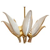 Murano Leaf Chandelier