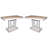 Pair of Asian Style Side Tables