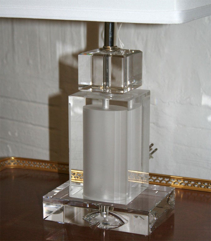 Small, Modern Table Lamp