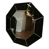 Modern octagonal mirror