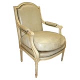 Large Pair of Louis XVI Style Armchairs by Jansen - Circa 1950