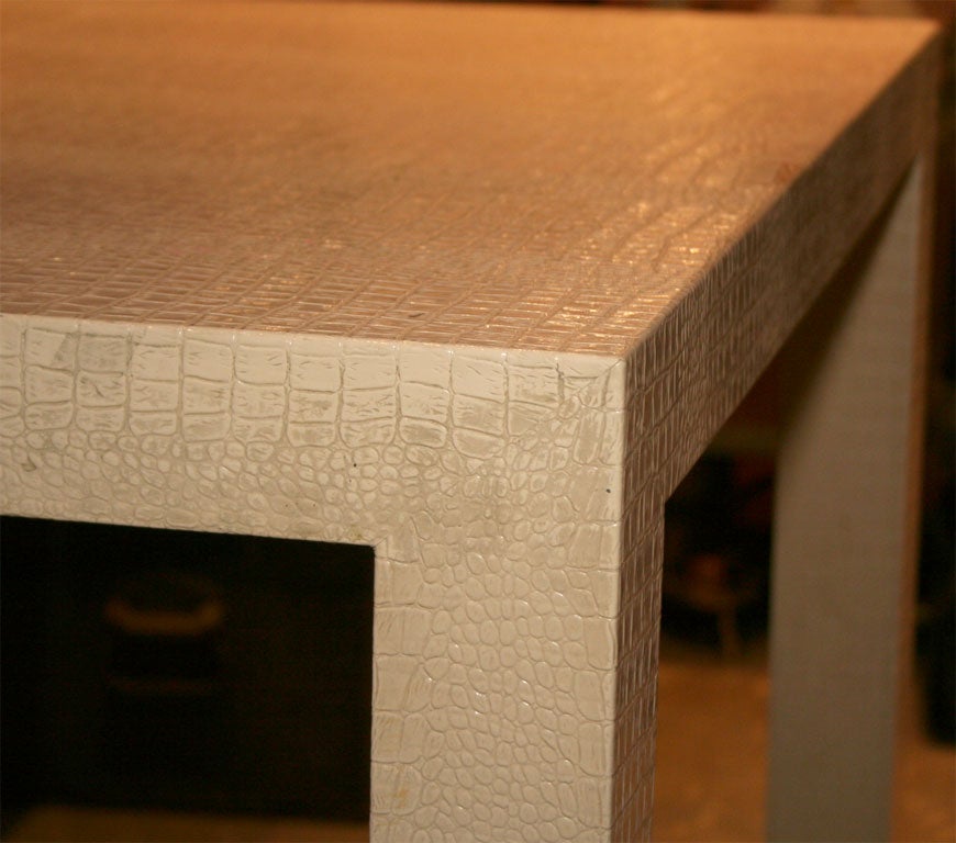 American Dining Table in the manner of Karl Springer