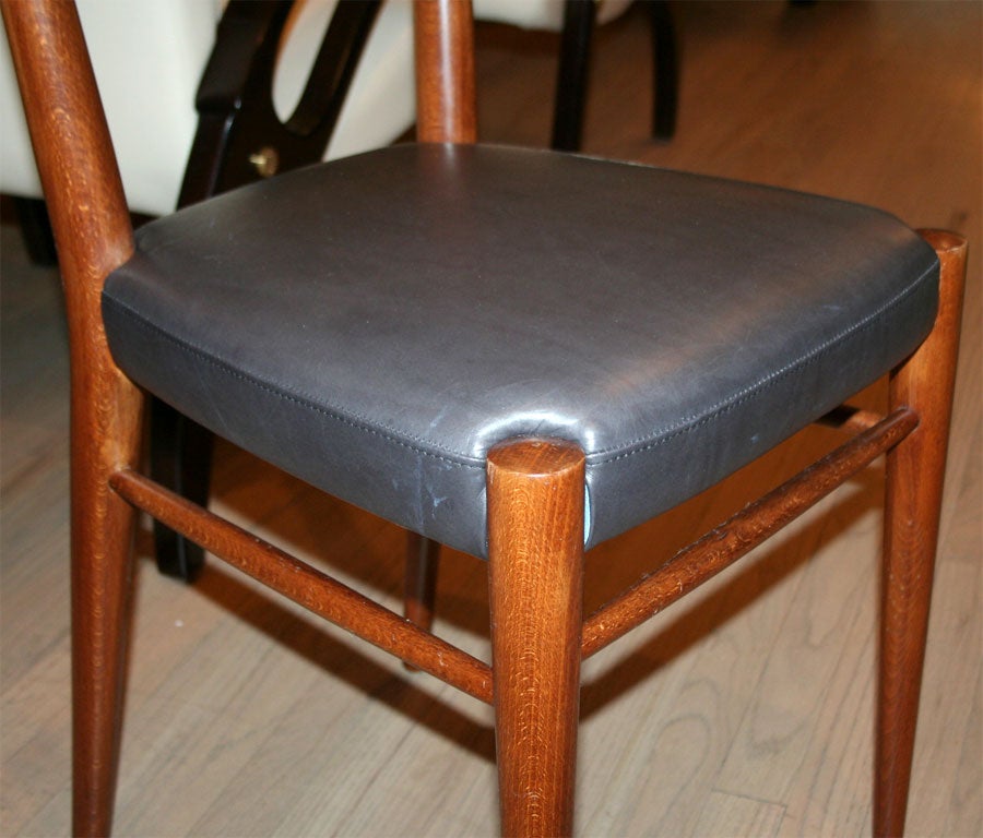 8 Dining Chairs by Geneviève Pons