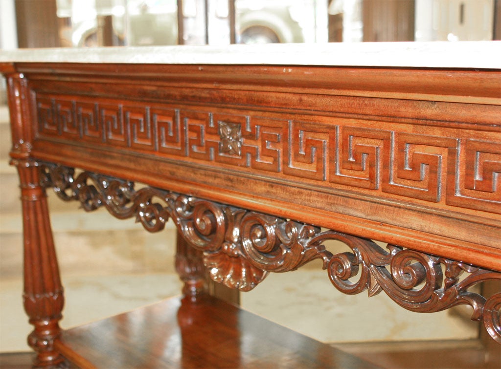 Danish PAIR of Mahogany Three Tier Etageres, 19th Century