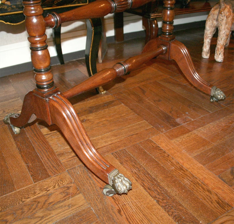 Fine Regency Period Cheval Mirror, England, c. 1825