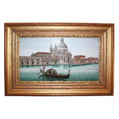 19th Century Grand Tour Venetian Micro-Mosaic Panel