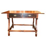 Fine Seventeenth Century Portuguese Rosewood Desk/Center Table