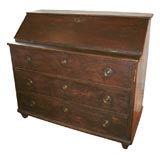 Antique Walnut and Pine Painted Secretary