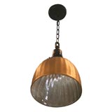 Mercury Glass Basket Weave pendant ceiling light