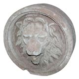 Vintage Lion Mask Rondel