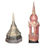 A Burmese Stupa.