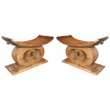 A Ghanian Asanti Stool