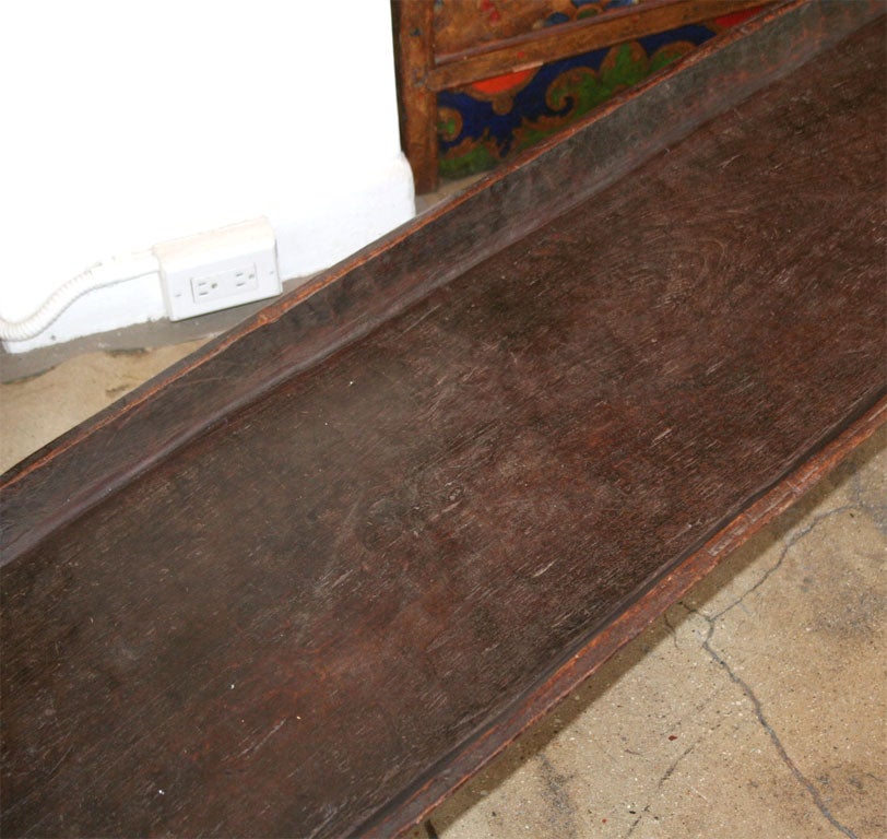 An Ethiopian Wood Bed / Low Coffee or Serving Table 2